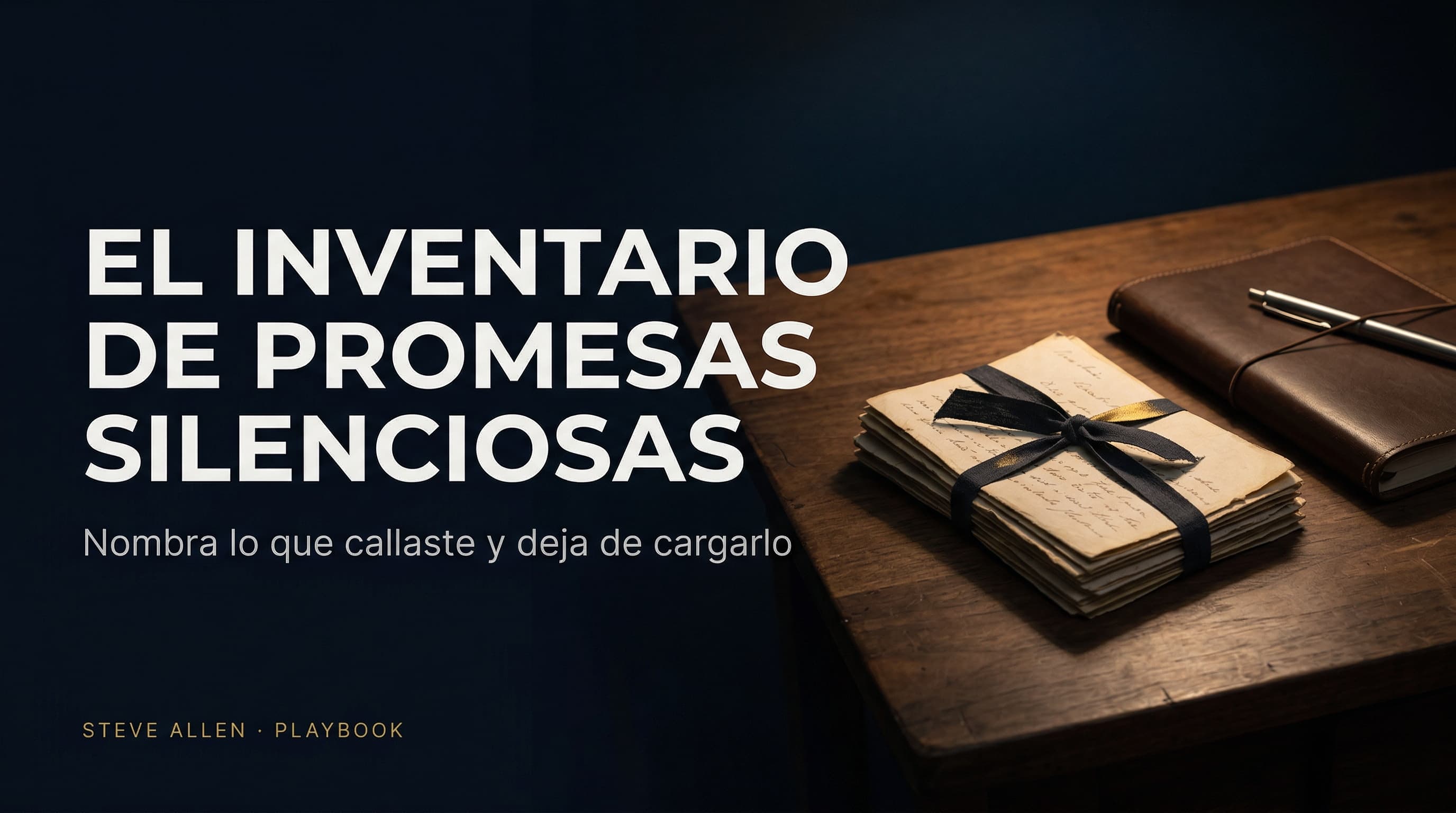 Playbook: El Inventario de Promesas Silenciosas
