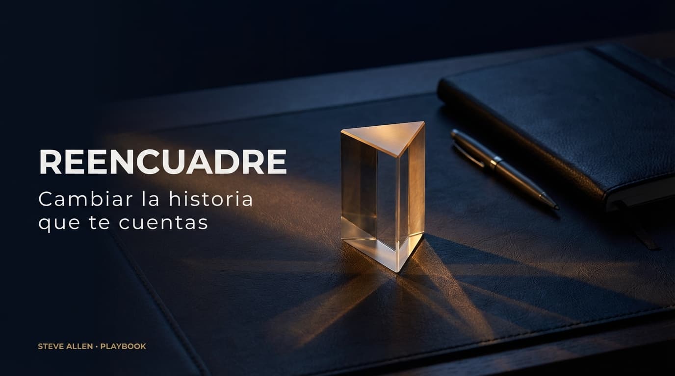 Playbook: Reencuadre — Cambiar la historia que te cuentas
